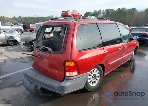 1999 Ford Windstar Lx из США, поврежденный, VIN 2FMZA5143XBB07843